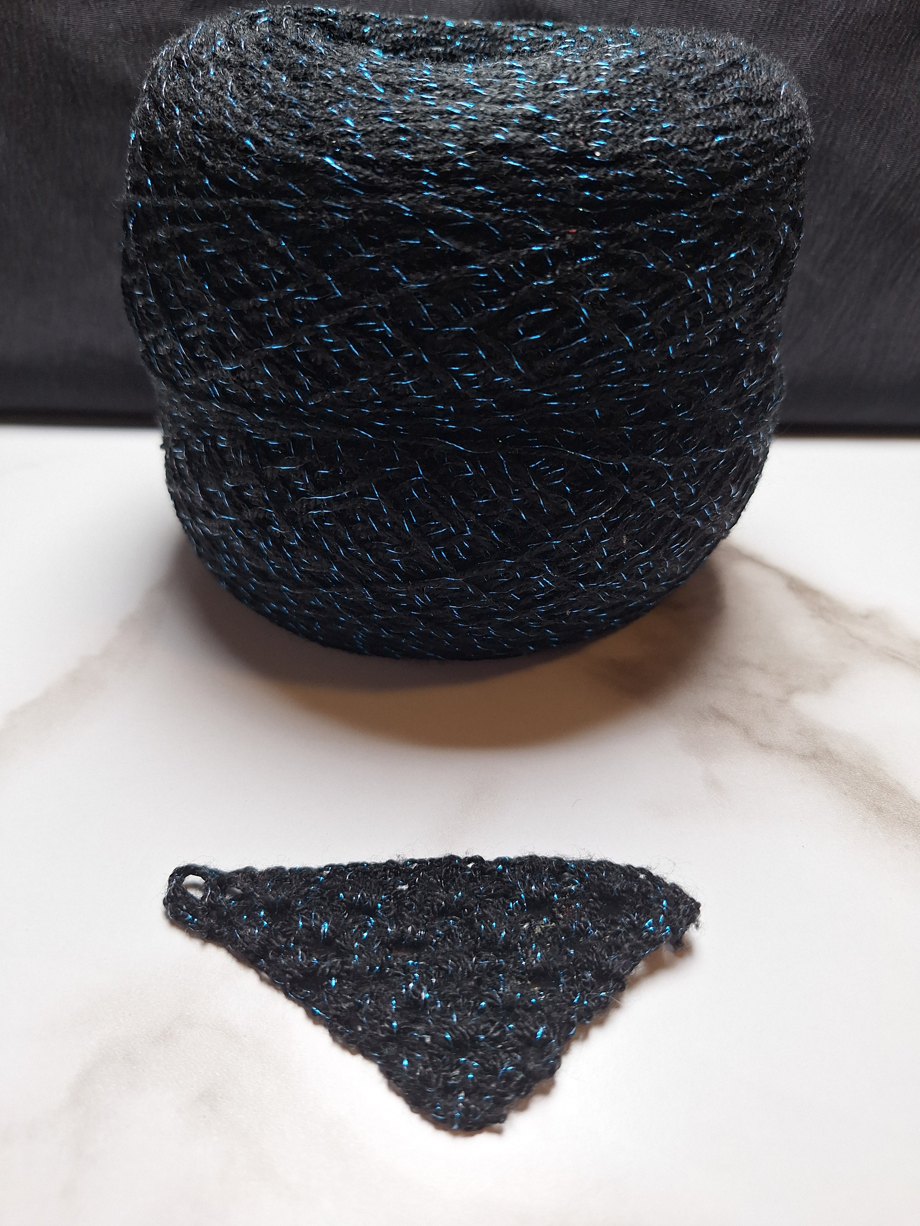 BLACK W/ BLUE