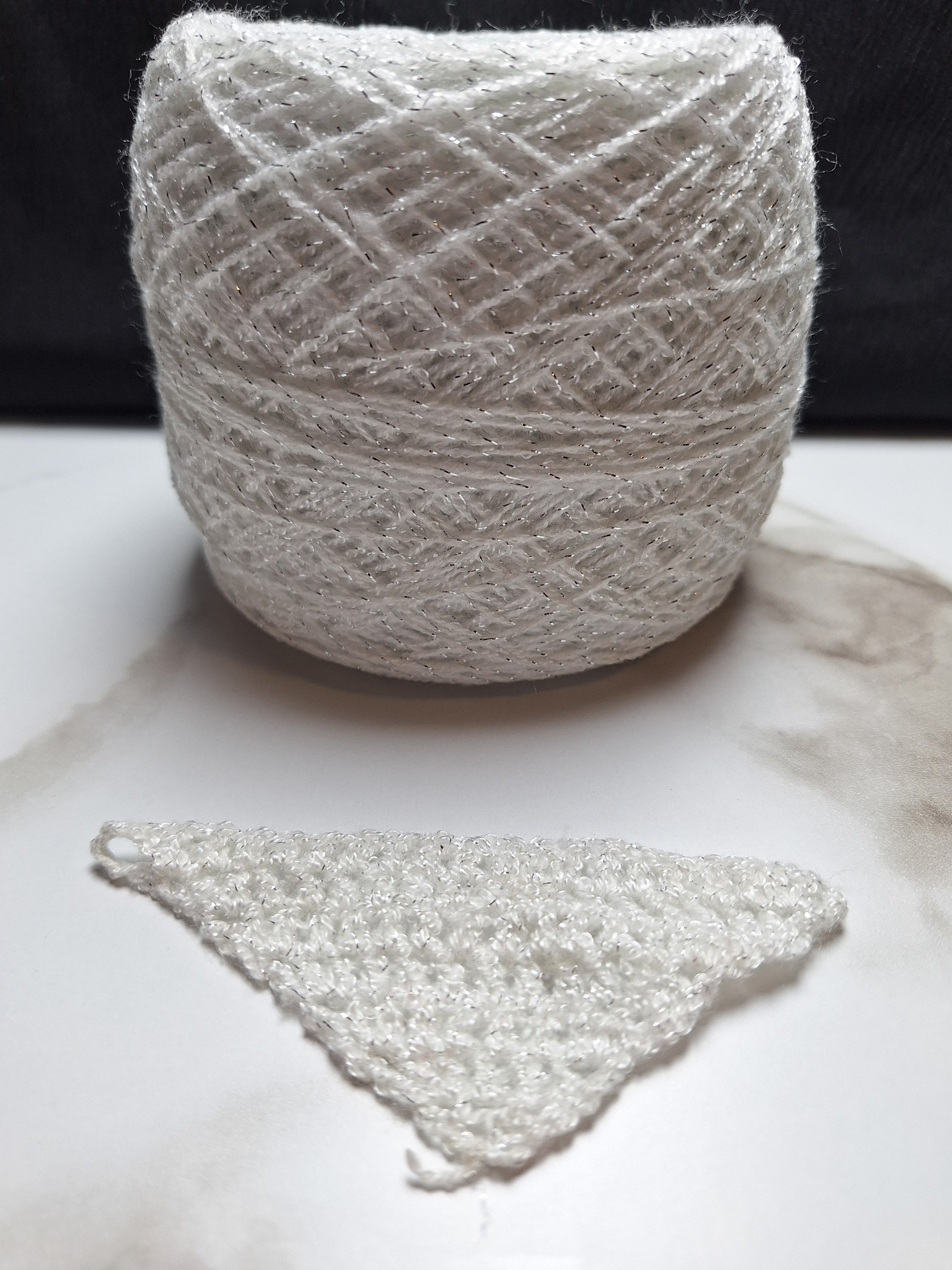 WHITE W/ SILVER