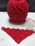 RED W/ SILVER
