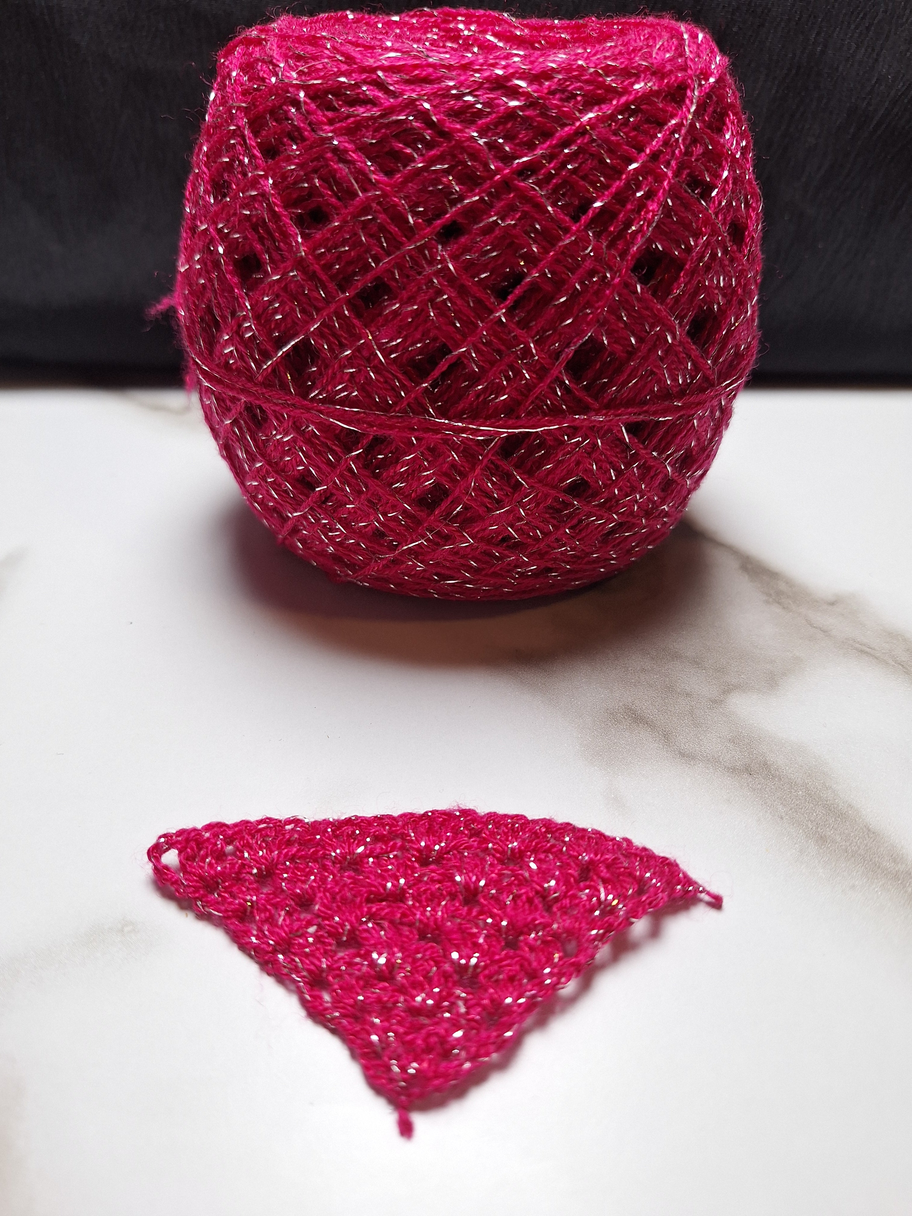 DARK PINK W SILVER